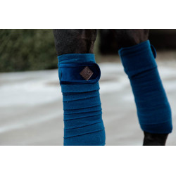 Polar Fleece Basic Velvet Kentucky polobandages Marineblauw Polar Fleece Basic Velvet Kentucky polobandages Marineblauw