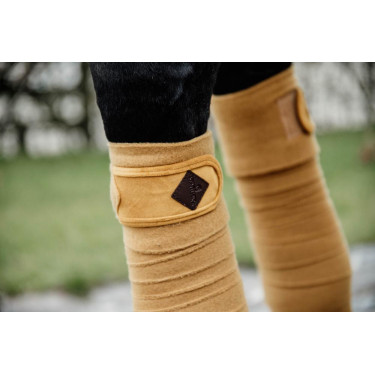 Bandes de polo Polar Fleece Velvet Kentucky Moutarde Jaune