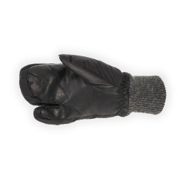 Moufles 3 doigts Horze pour l'hiver Noir