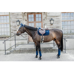 Bonnet Wellington Velvet Pearls Kentucky Bleu marine Bonnet Wellington Velvet Pearls Kentucky Bleu marine