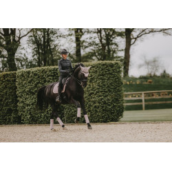 Bonnet Wellington Velvet Pearls Kentucky Rose pâle