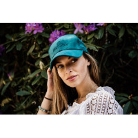 Casquette Baseball Velvet Kentucky Emeraude Vert Casquette Baseball Velvet Kentucky Emeraude Vert