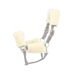 Fourreau en mouton pour Licol 4 pièces Kentucky Naturel Marron Fourreau en mouton pour Licol 4 pièces Kentucky Naturel Marron