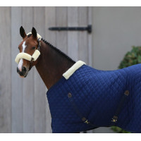 Schapenvacht hoes voor halster 4 stuks Kentucky Zwart Schapenvacht hoes voor halster 4 stuks Kentucky Zwart
