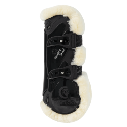 Guêtres Bamboo Élastique mouton vegan Kentucky Noir