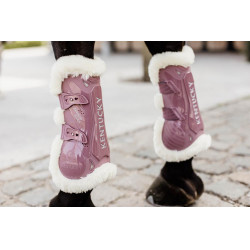 Guêtres Bamboo Élastique mouton vegan Kentucky Vieux rose Guêtres Bamboo Élastique mouton vegan Kentucky Vieux rose