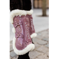 Guêtres Bamboo Élastique mouton vegan Kentucky Vieux rose Guêtres Bamboo Élastique mouton vegan Kentucky Vieux rose