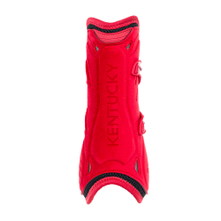 Bamboo Elastische Fluwelen Peesbeschermers Kentucky Rood Bamboo Elastische Fluwelen Peesbeschermers Kentucky Rood