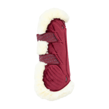 Guêtres Bamboo Élastique Velvet mouton vegan Kentucky Bordeaux