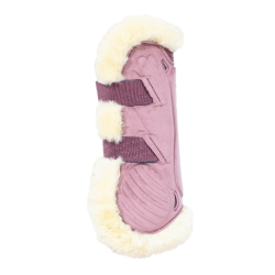 Guêtres Bamboo Élastique Velvet mouton vegan Kentucky Vieux rose