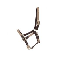 Gevlochten Nylon Halster Kentucky Beige