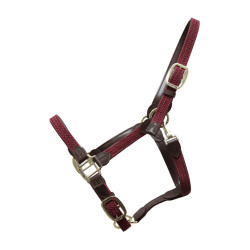 Licol Plaited Nylon Kentucky Bordeaux