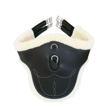 Sangle bavette mouton Kentucky Noir Sangle bavette mouton Kentucky Noir