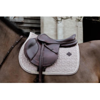 Tapis de selle Basic Velvet jumping Kentucky Beige Tapis de selle Basic Velvet jumping Kentucky Beige