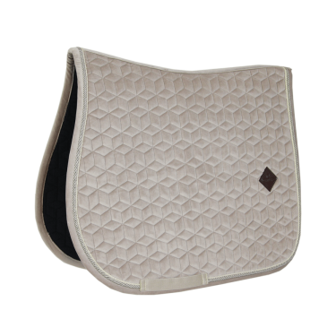 Tapis de selle Basic Velvet jumping Kentucky Beige Tapis de selle Basic Velvet jumping Kentucky Beige