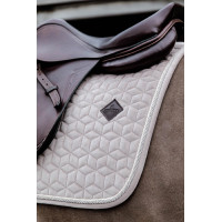 Tapis de selle Basic Velvet jumping Kentucky Beige