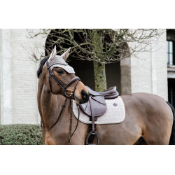 Tapis de selle Basic Velvet jumping Kentucky Beige