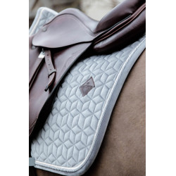 Tapis de selle Basic Velvet jumping Kentucky Gris