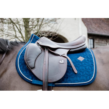 Zadeldek Basic Velvet jumping Kentucky Marineblauw Zadeldek Basic Velvet jumping Kentucky Marineblauw