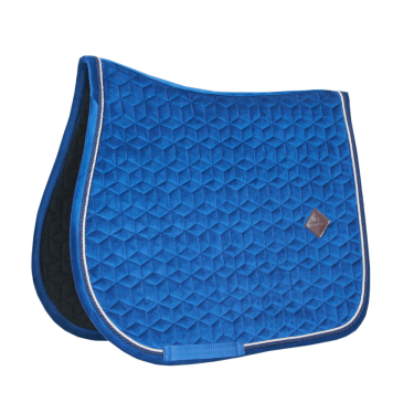 Zadeldek Basic Velvet jumping Kentucky Marineblauw Zadeldek Basic Velvet jumping Kentucky Marineblauw