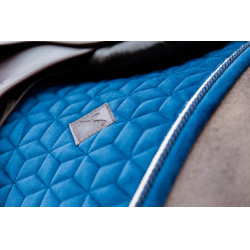 Tapis de selle Basic Velvet jumping Kentucky Bleu marine