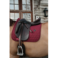 Tapis de selle Classic dressage Kentucky Bordeaux