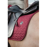 Tapis de selle Classic dressage Kentucky Bordeaux