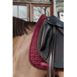 Tapis de selle Classic dressage Kentucky Bordeaux