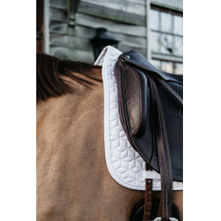 Tapis de selle Classic dressage Kentucky Blanc Tapis de selle Classic dressage Kentucky Blanc