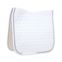 Tapis de selle Glitter Rope dressage Kentucky Blanc Tapis de selle Glitter Rope dressage Kentucky Blanc