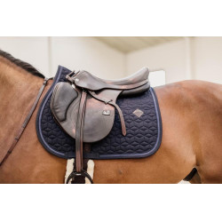 Tapis de selle Glitter Rope jumping Kentucky Bleu marine