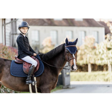 Tapis de selle Glitter Rope jumping Kentucky Bleu marine Tapis de selle Glitter Rope jumping Kentucky Bleu marine