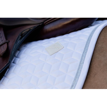 Tapis de selle Glitter Rope jumping Kentucky Blanc Tapis de selle Glitter Rope jumping Kentucky Blanc