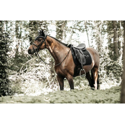 Tapis de selle Pearls dressage Kentucky Noir