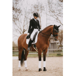 Tapis de selle Pearls dressage Kentucky Blanc Tapis de selle Pearls dressage Kentucky Blanc