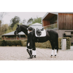 Tapis de selle Pearls dressage Kentucky Blanc Tapis de selle Pearls dressage Kentucky Blanc