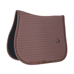 Tapis de selle Pearls jumping Kentucky Marron Tapis de selle Pearls jumping Kentucky Marron