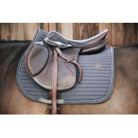 Tapis de selle Pearls jumping Kentucky Gris
