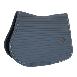 Tapis de selle Pearls jumping Kentucky Gris