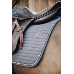 Tapis de selle Pearls jumping Kentucky Gris