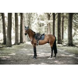 Tapis de selle Pearls jumping Kentucky Gris