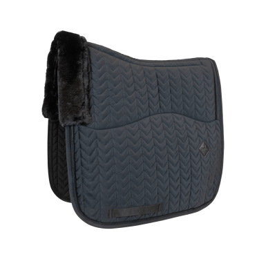 Zadeldek Skin Friendly Velvet jumping Kentucky Zwart Zadeldek Skin Friendly Velvet jumping Kentucky Zwart