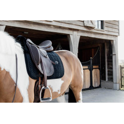 Zadeldek Skin Friendly Velvet jumping Kentucky Zwart Zadeldek Skin Friendly Velvet jumping Kentucky Zwart