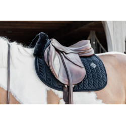 Zadeldek Skin Friendly Velvet Kentucky Zwart