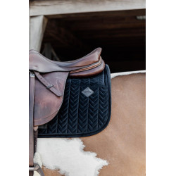 Tapis de selle Skin Friendly Velvet Kentucky Noir