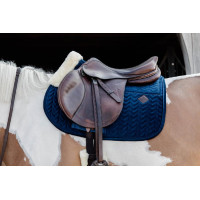 Tapis de selle Skin Friendly Velvet Kentucky Bleu marine