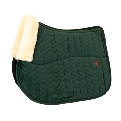 Tapis de selle Skin Friendly Velvet Kentucky Vert sapin Tapis de selle Skin Friendly Velvet Kentucky Vert sapin