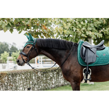 Tapis de selle Velvet dressage Kentucky Vert foncé