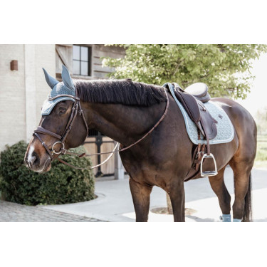Zadeldek Velvet dressuur Kentucky Lichtblauw Zadeldek Velvet dressuur Kentucky Lichtblauw