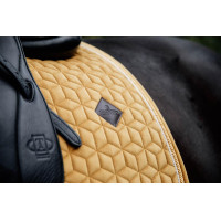Tapis de selle Velvet dressage Kentucky Moutarde Jaune